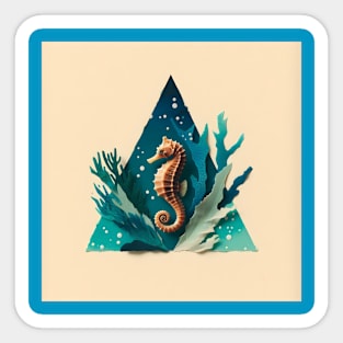 Seahorse Sticker